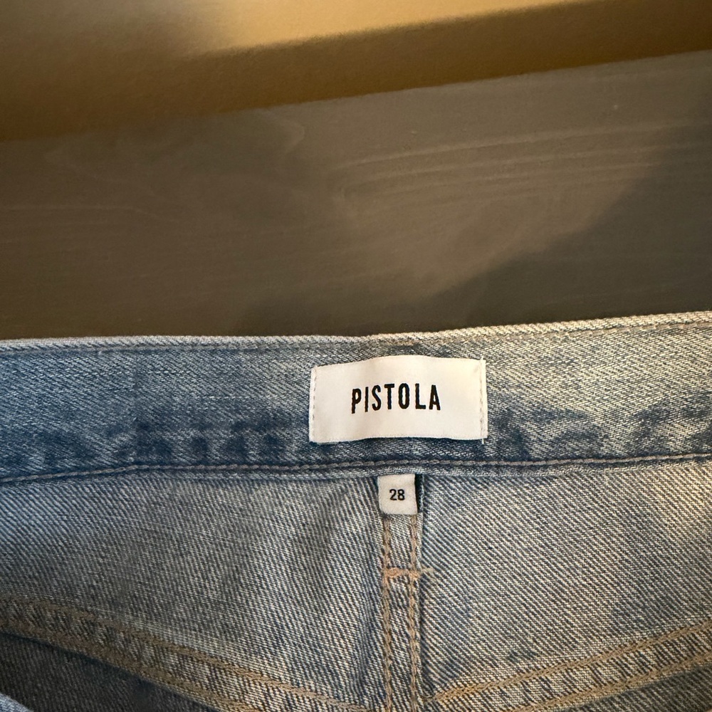 Pistola Loretta High Rise Wide Leg Jeans - Picture 6 of 10